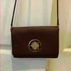 Purple Kate Spade shoulder bag